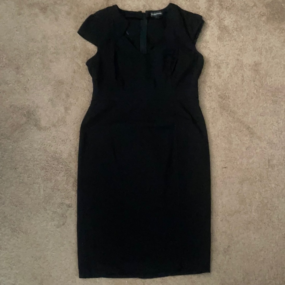 Rampage dress with amazing neckline.